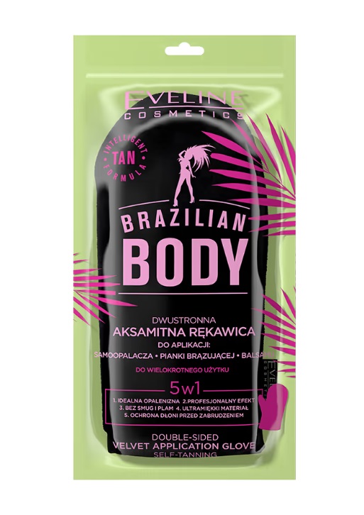 Eveline Brazilian Body Rękawica do Samoopalacza Czarna