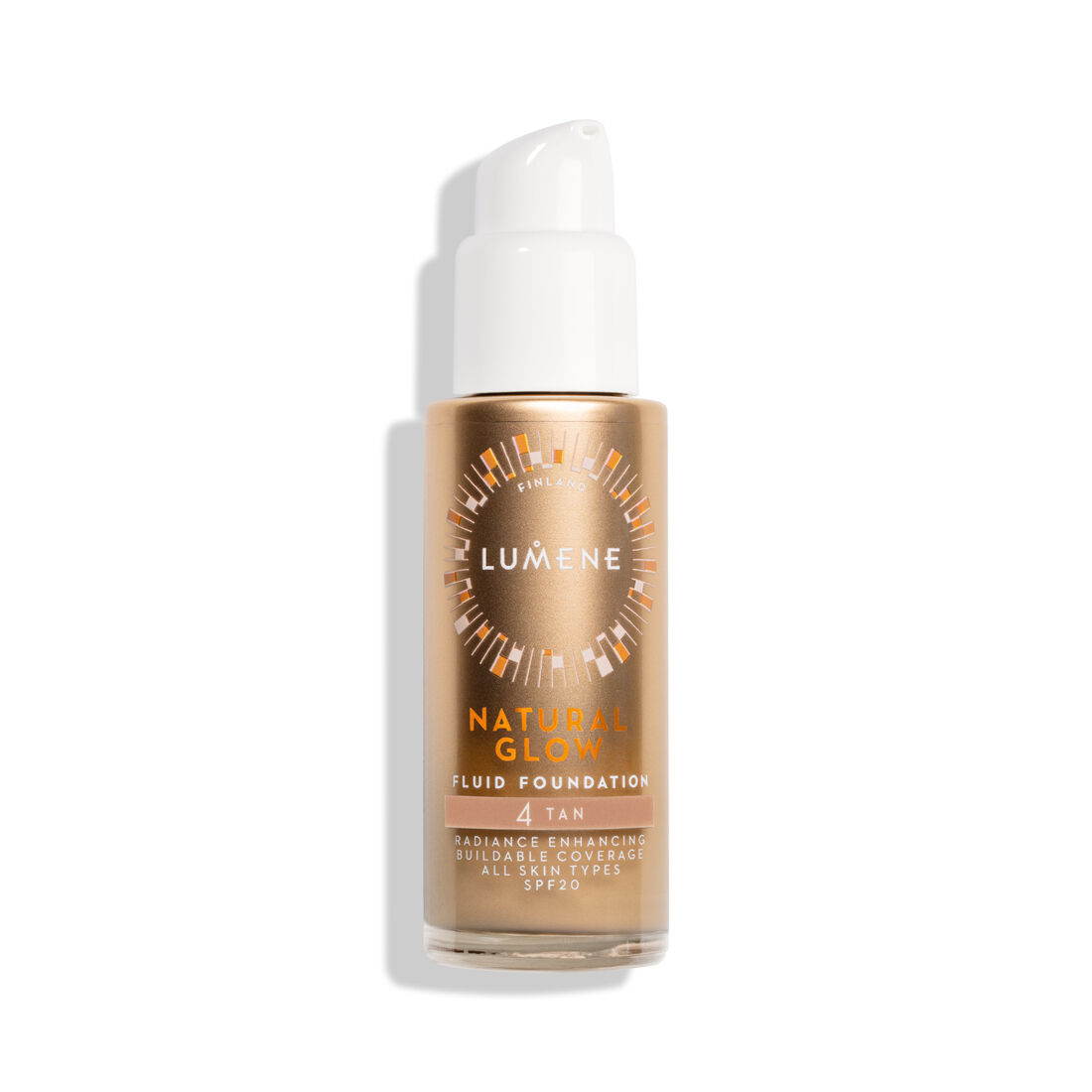 Glow Fluid Foundation SPF20 4 Tan