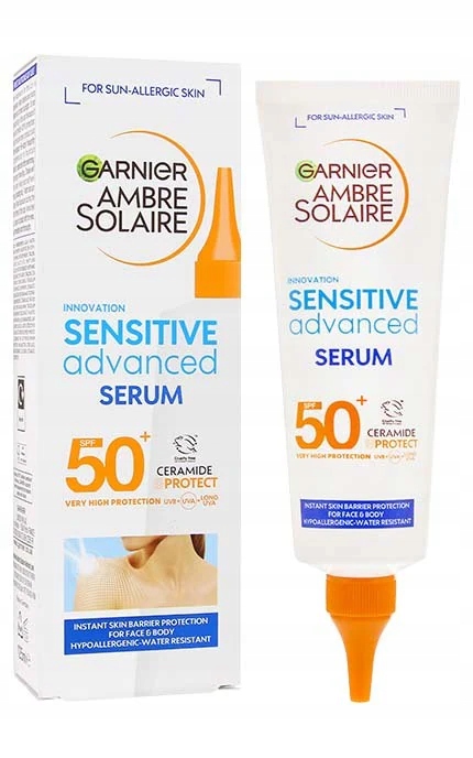 Ambre Solaire Sensitive Advanced Body Serum SPF50+ for Sensi