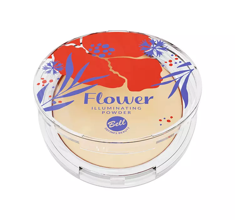 Flower Puder Prasowany Rozświetlający 01 Camellia Blossom