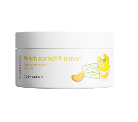 Peeling Brzoskwiniowy Sorbet z Cytryną