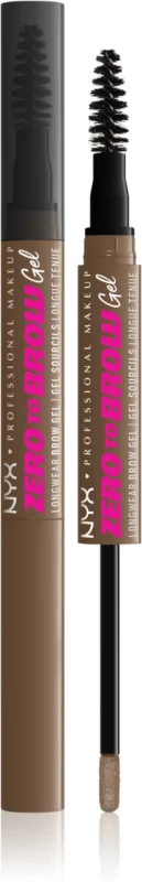 Zero to Brow Longware Brow Gel - Żel do brwi 0