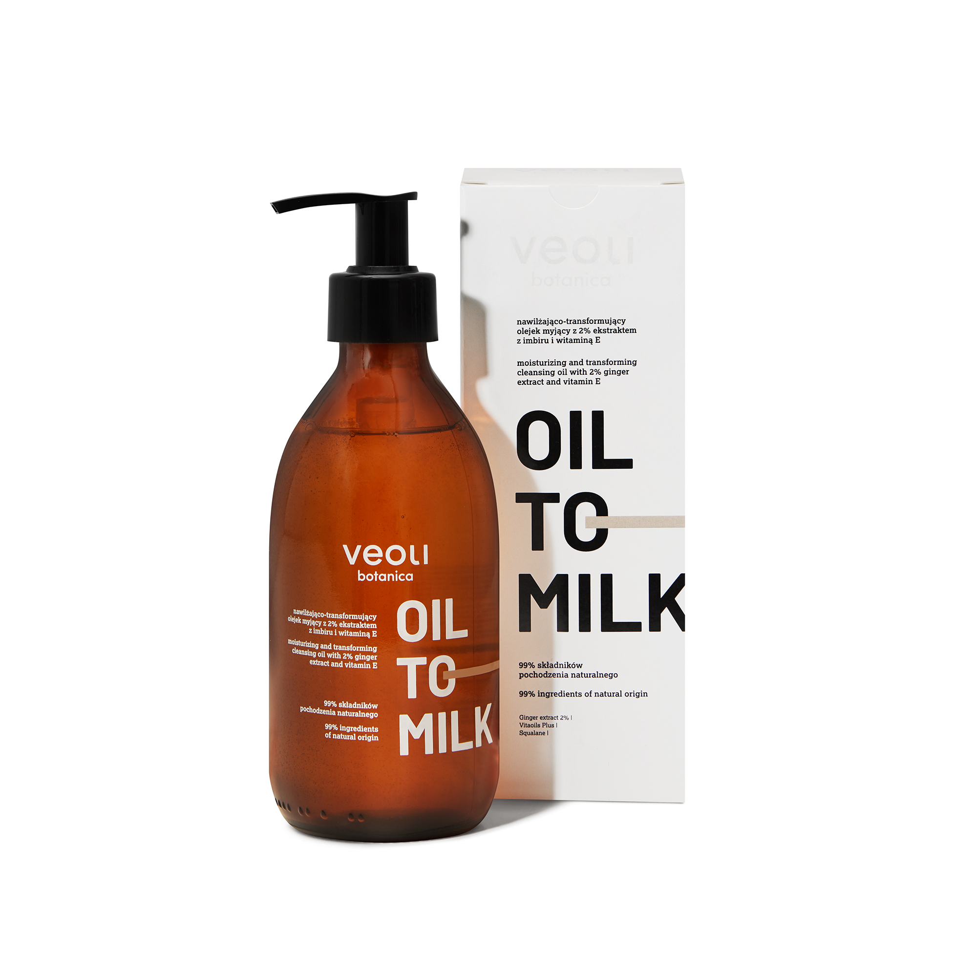 Oil to Milk Nawilżająco-Transformujący Olejek Myjący