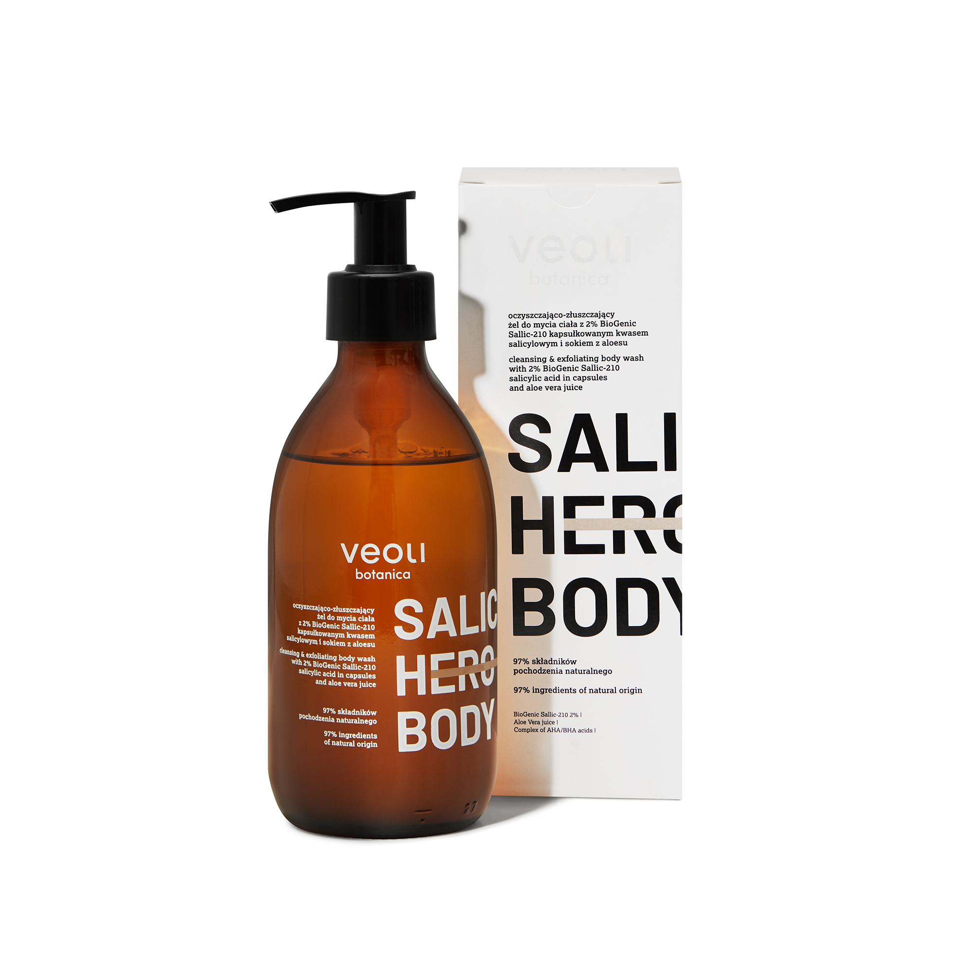 SALIC HERO BODY Balsamy do ciała