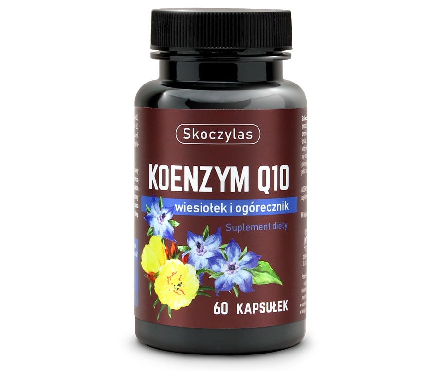 Skoczylas Koenzym Q10 z Wiesiołkiem i Ogórecznikiem - 60 kapsułek