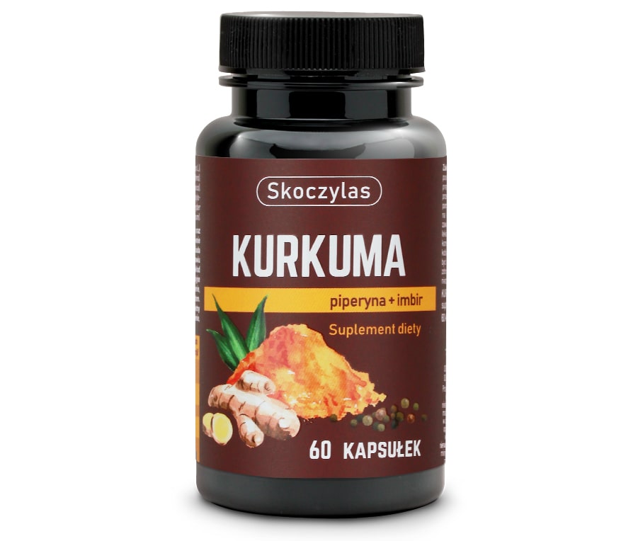 Skoczylas Kurkuma Piperyna + Imbir 60 Kapsułek
