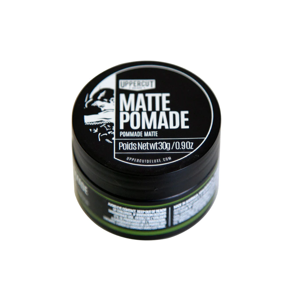 Помада для волос Uppercut Deluxe Midi Matte Pomade на водной основе, матовый эффект, аромат тирамису, 30 г — фото 2
