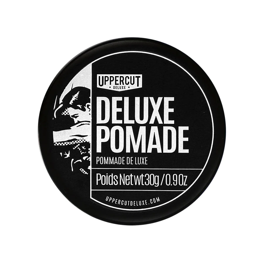 Помада для волос Uppercut Deluxe Midi Deluxe Pomade на водной основе, сильной фиксации, с блеском, 30 г
