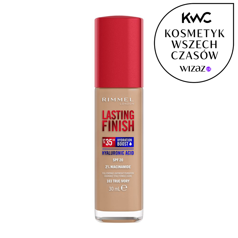 Lasting Finish Hyaluronic SPF20 Podkład 103 True Ivory
