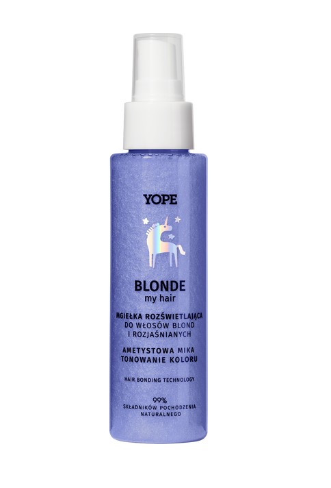 Blonde My Hair Ametystowa Mika Mgiełka Rozświetlająca do Włosów Blond i Rozjaśnianych