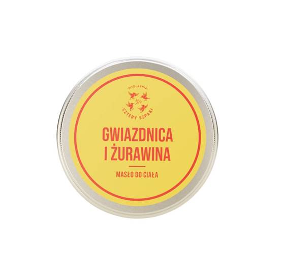 Masło do Ciała Gwiazdnica i Żurawina