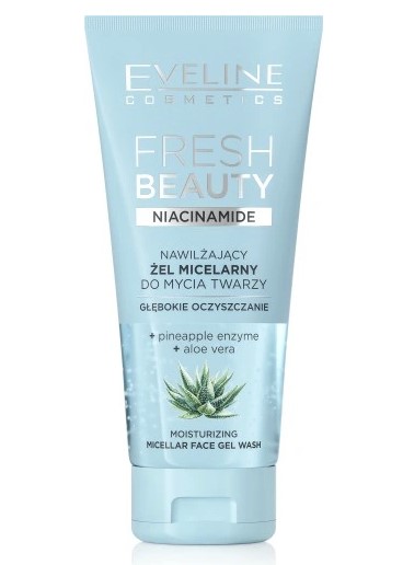 Eveline Fresh Beauty Nawilżający Żel do Mycia Twarzy