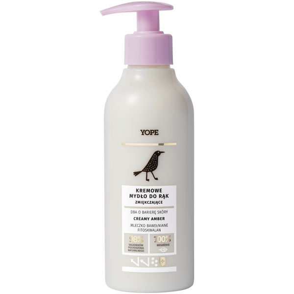 Kremowe Zmiękczające Mydło do Rąk Creamy Amber