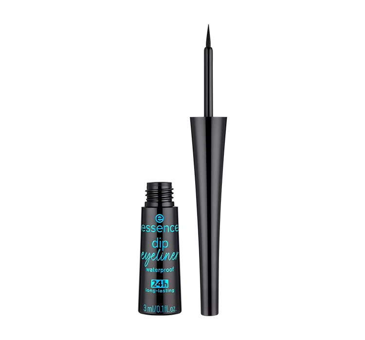 The Dip Eyeliner Waterproof Eyeliner Wodoodporny 01 Black