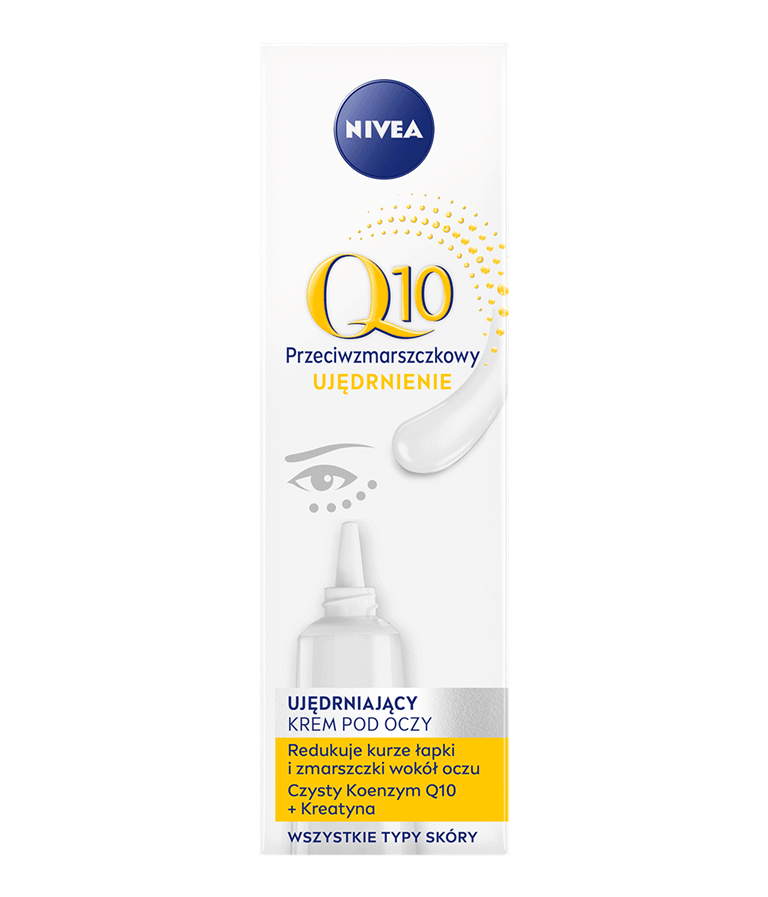Крем для кожи вокруг глаз Nivea Q10 Plus против морщин, с коэнзимом Q10, 15 мл — фото 2