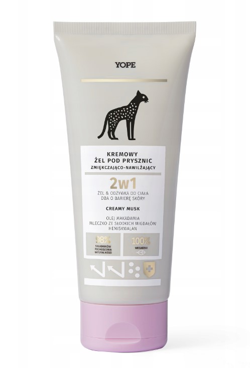 Zmiękczająco-Nawilżający Żel pod Prysznic Creamy Musk