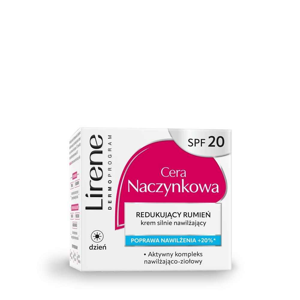Cera Naczynkowa Nawilżający Krem do Twarzy SPF 20
