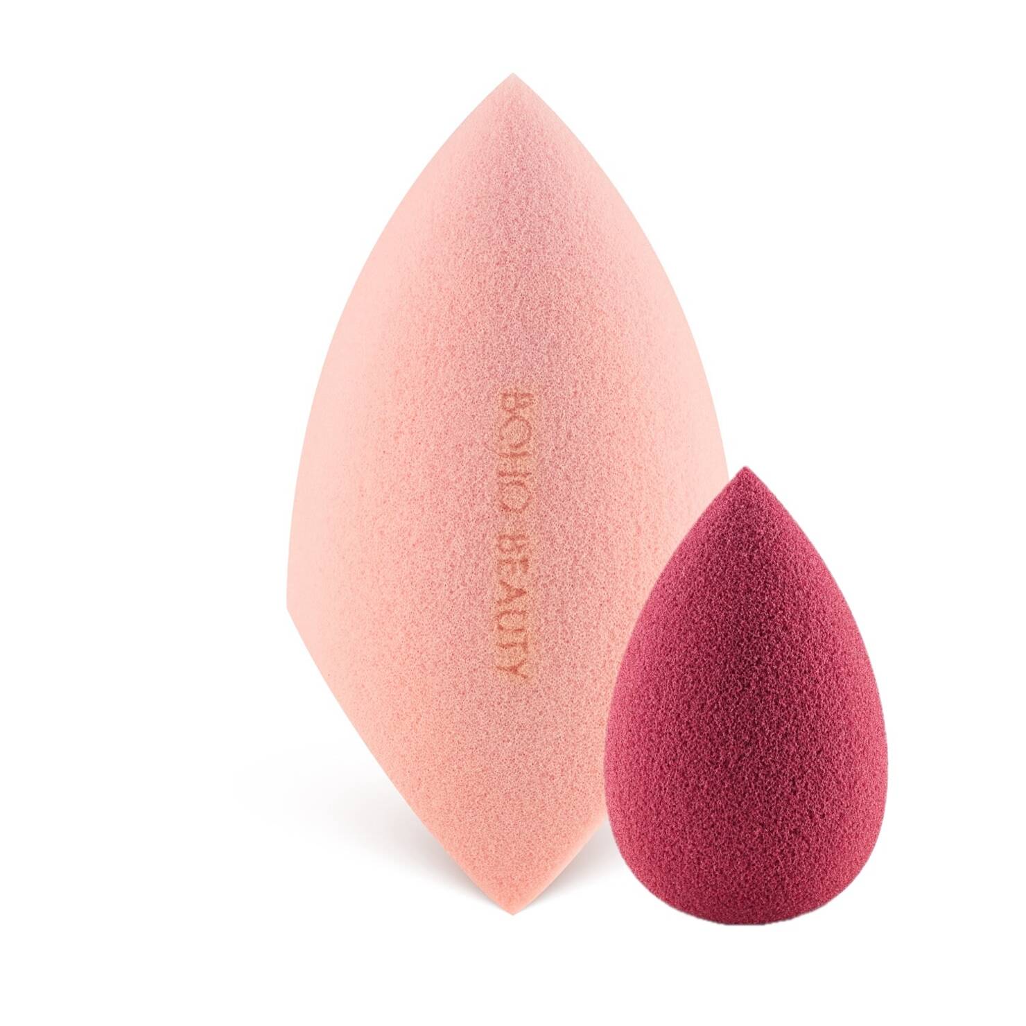 Zestaw 2 Gąbek do Makijażu V Cut Pink Slim + Pinky Berry