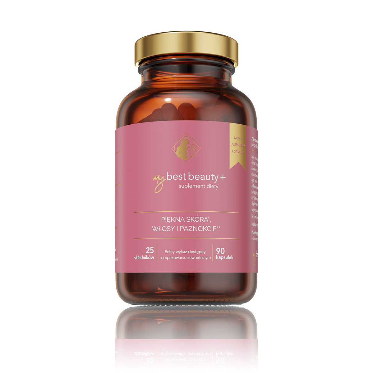 Комплекс для волос, кожи и ногтей MyBestPharm MyBestBeauty, коллаген и MSM, 40 капсул — фото 4
