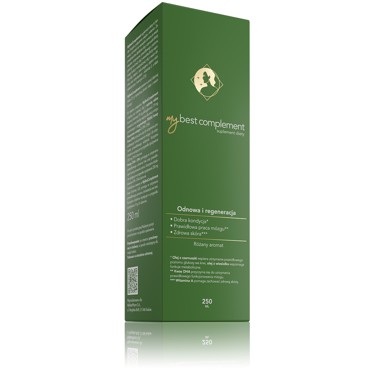 Масло MyBestPharm MyBestComplement, биологически активная добавка для кожи, аромат розы, 250 мл — фото 3