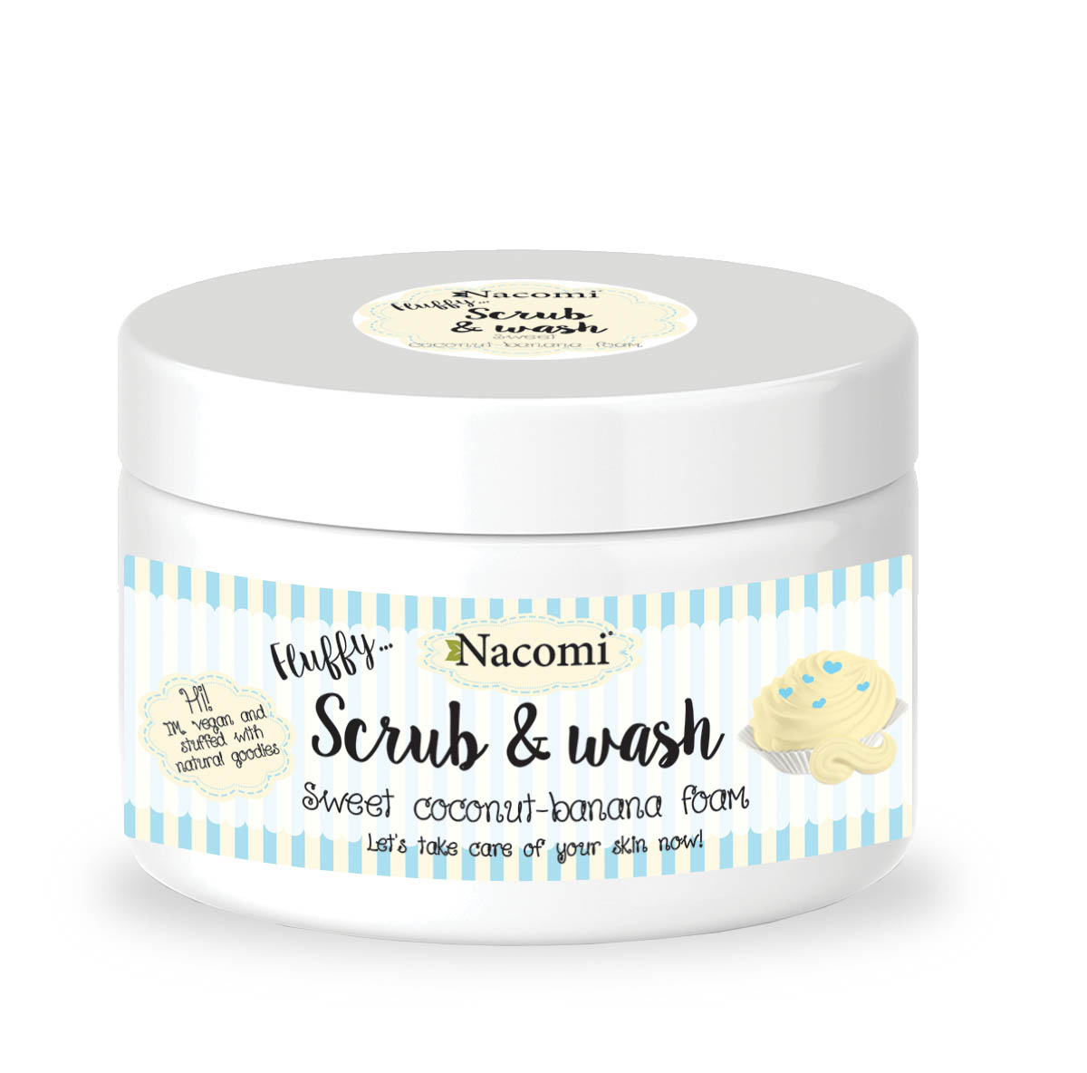 Scrub & Wash Piankowy Peeling Kokos-banan