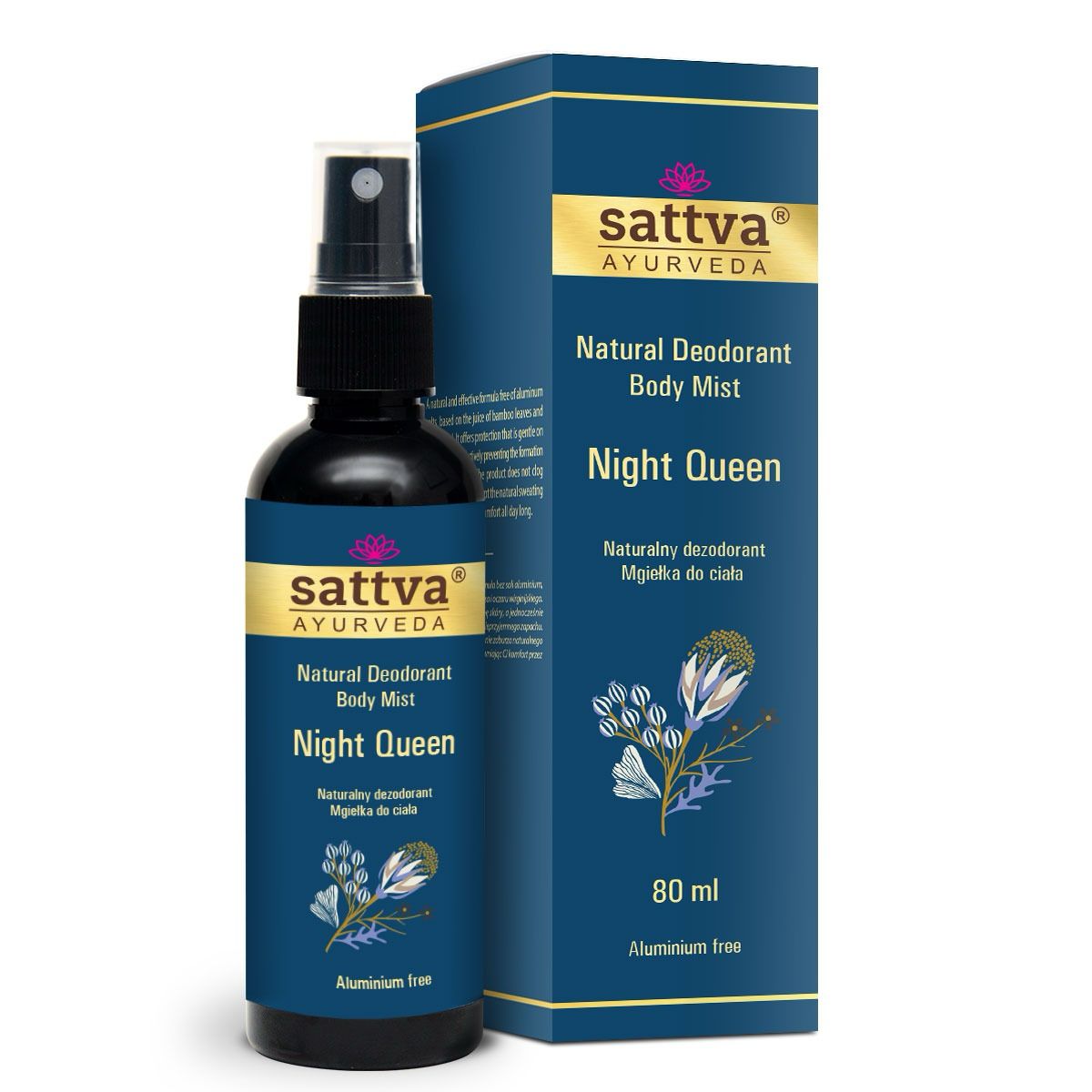 Antiperspirant Dezodorant w Mgiełce Night Queen