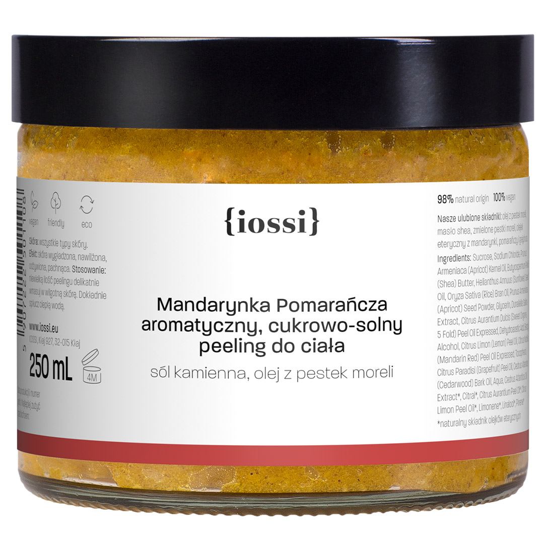 Peeling do Ciała Energetyzująca Pomarańcza i Mandarynka