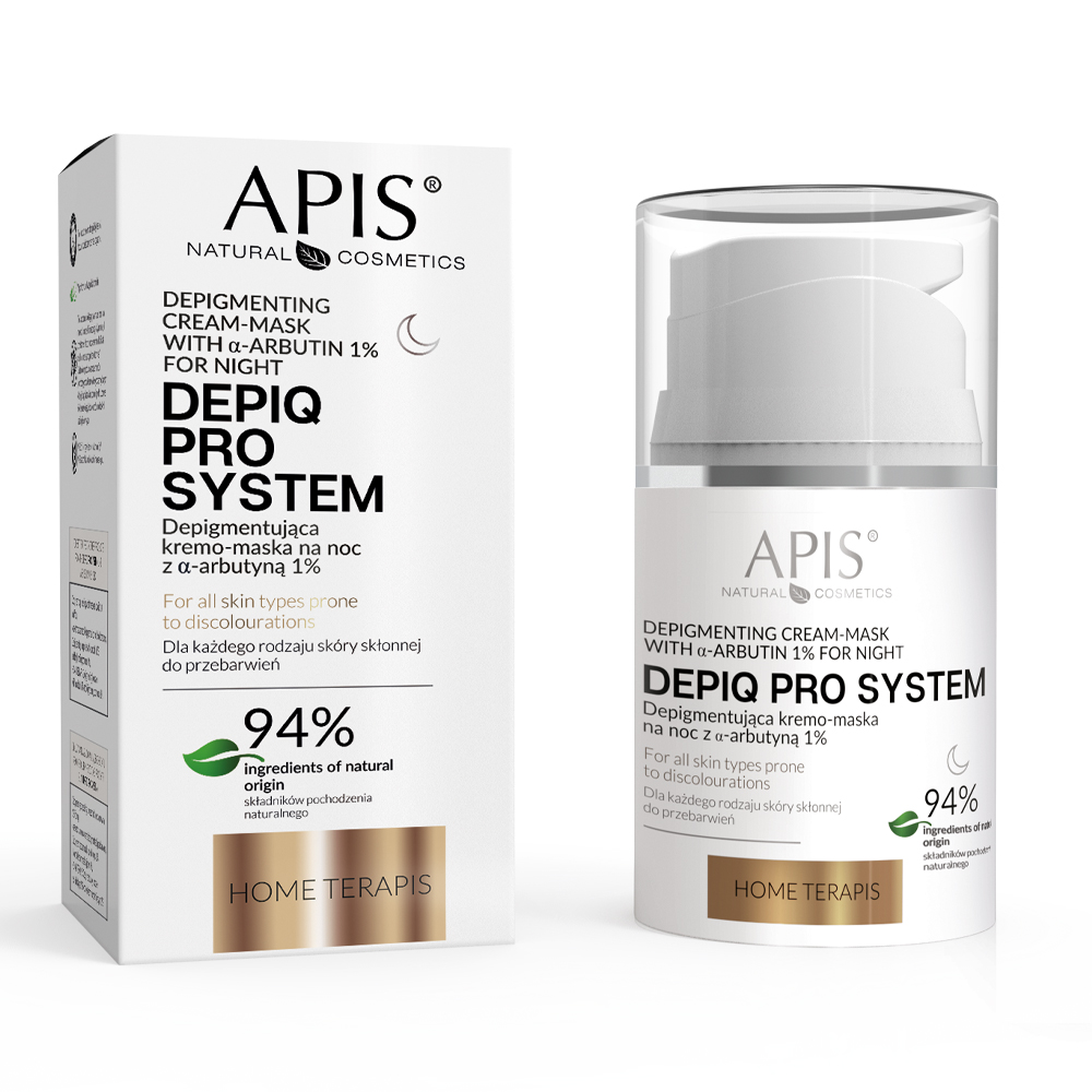 Depiq Pro System Depigmentująca Kremo-Maska na Noc
