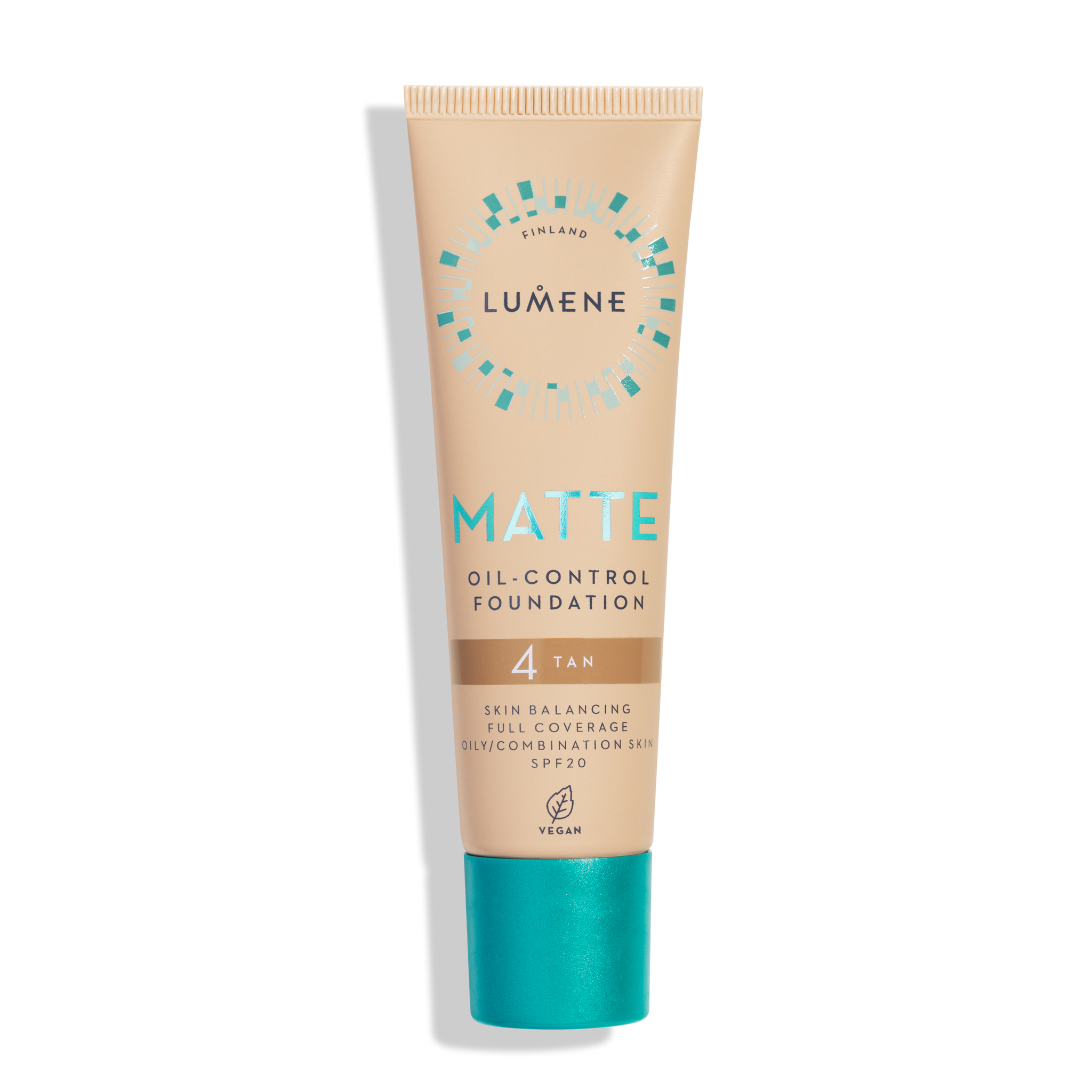 Matte Oil-Control Foundation SPF20 4 Tan