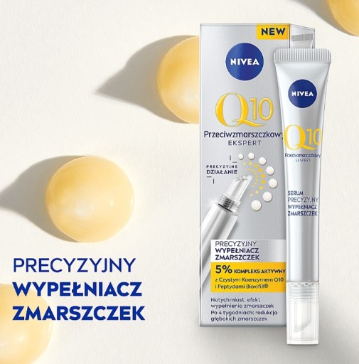 Сыворотка для лица Nivea Q10 Expert, против морщин, с коэнзимом Q10 и пептидами, 15 мл — фото 3
