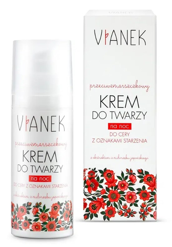 Przeciwzmarszczkowy Krem do Twarzy na Noc