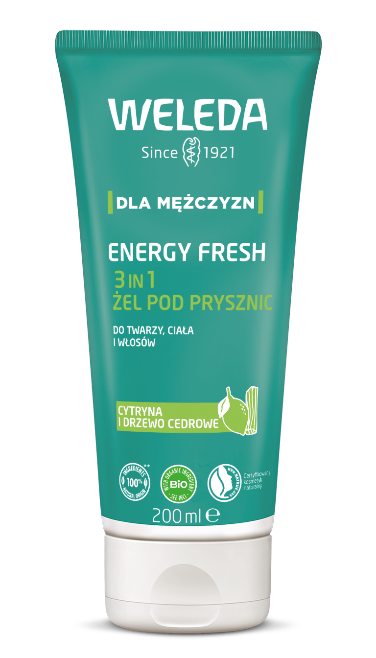 For Men Energy Fresh 3w1 Żel pod Prysznic