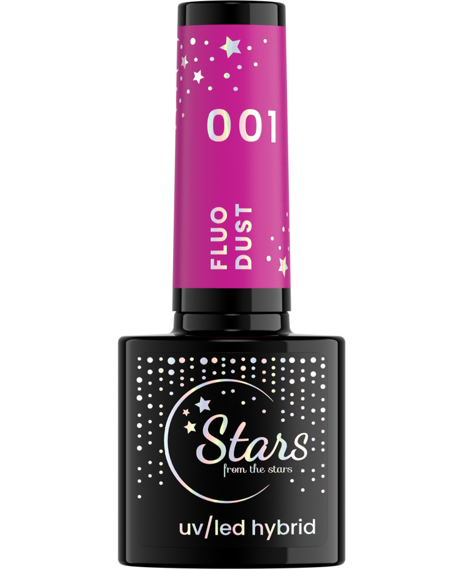 Lakier Hybrydowy Fluo Dust 001