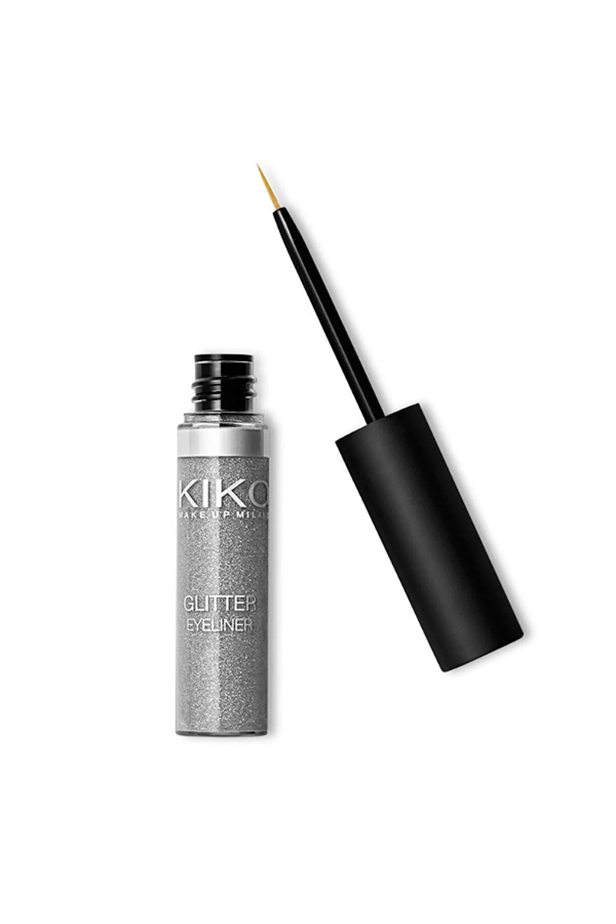 Glitter Eyeliner z Pędzelkiem 02 Silver