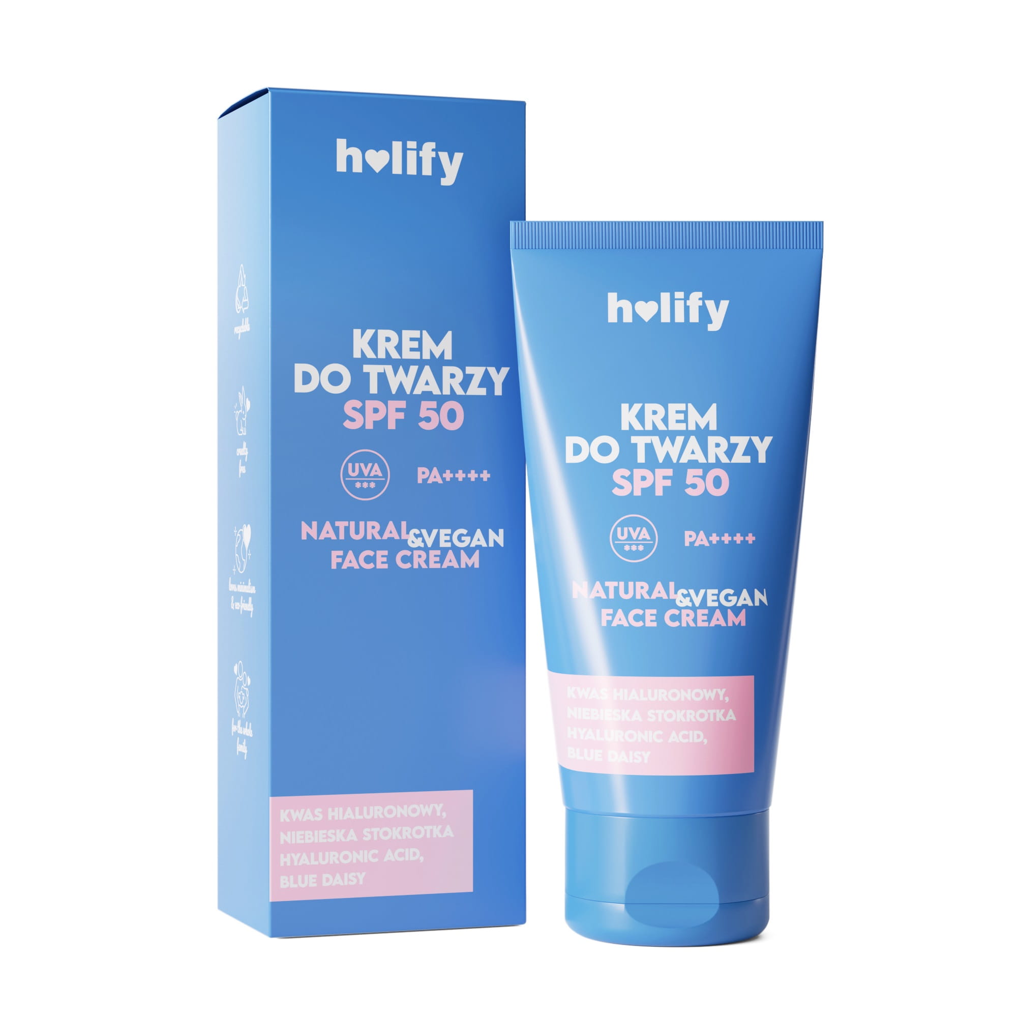 Hialuronowy Krem do Twarzy SPF50