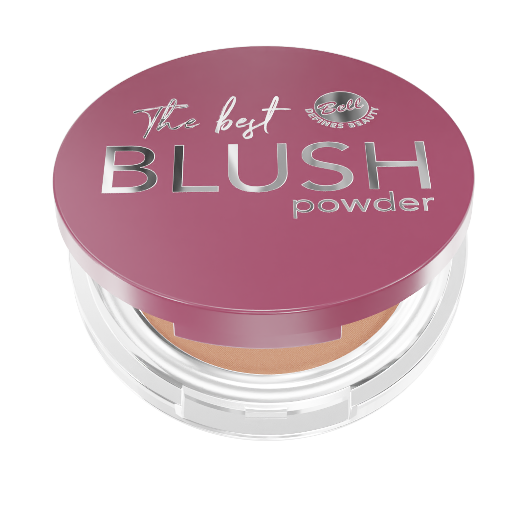 The Best Blush Powder Matowy Róż do Policzków 01 Peachy