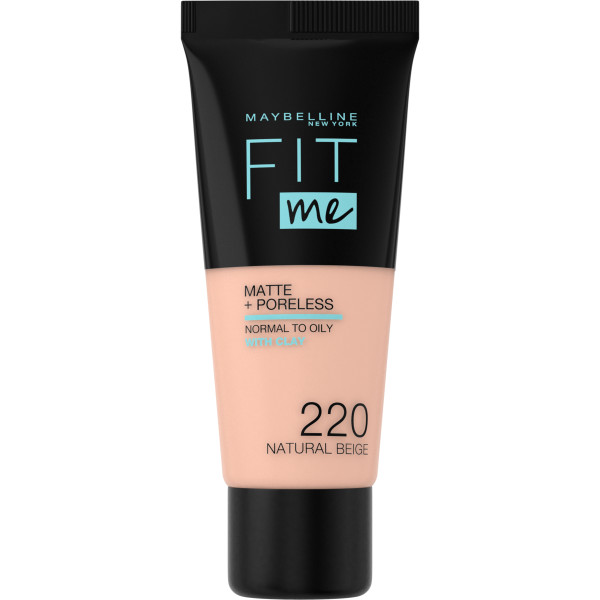 Matte + Poreless Foundation 220 Natural Beige
