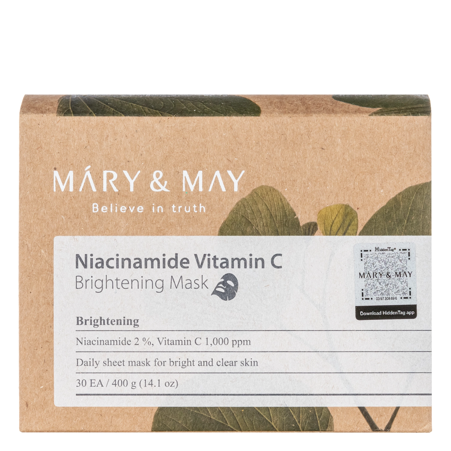 Niacinamide Vitamin C Zestaw Masek do Twarzy