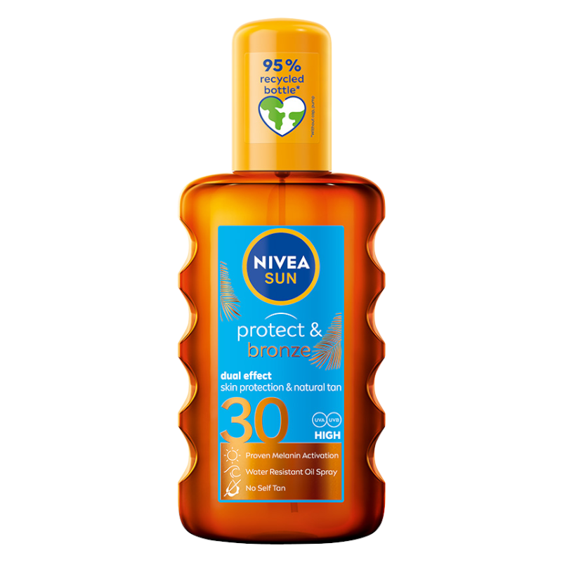 Sun Protect Bronze Olejek w Sprayu Aktywujący Naturalną Opaleniznę SPF30
