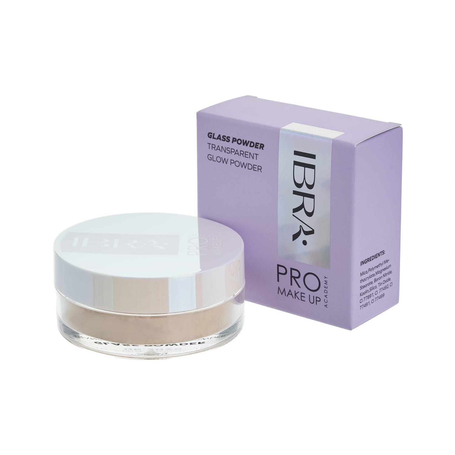 Glass Powder Rozświetlający Puder Transparentny