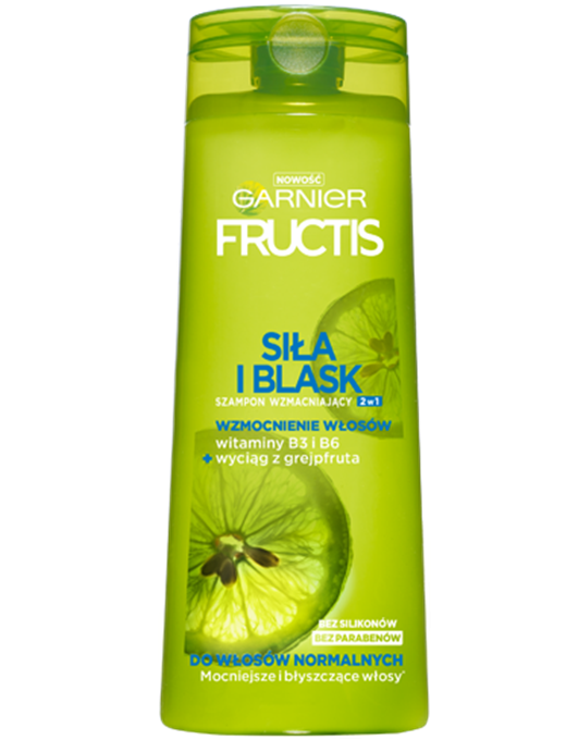 Fructis Siła i Blask Szampon Wzmacniający 2w1