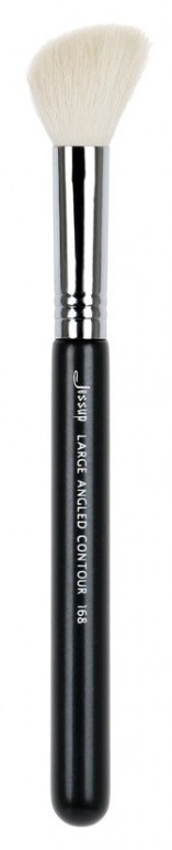 Blush Brush 168 LARGE Angled Contour - pędzel do różu czarny