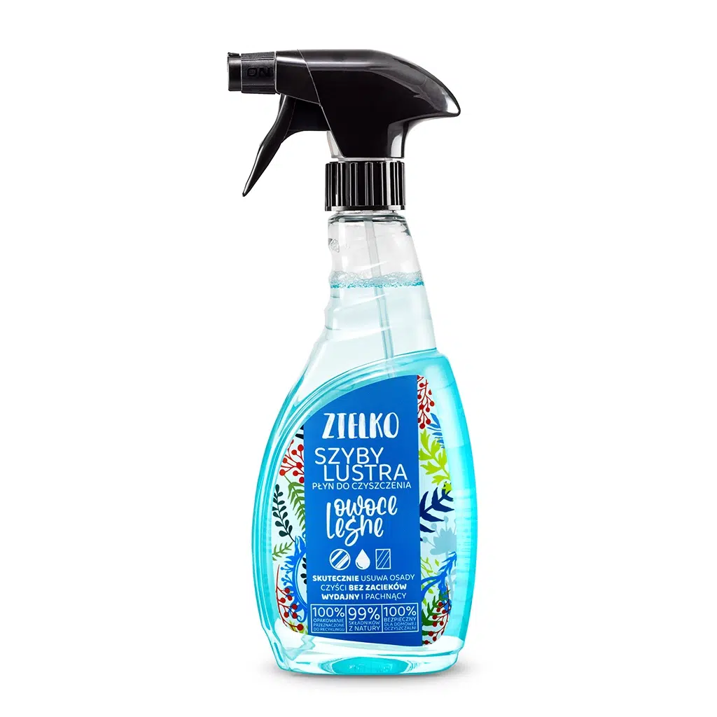 Zielko PłYn Do Czyszczenia Szyb I Luster Owoce LeśNe 500Ml