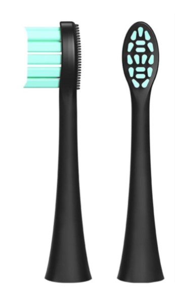Końcówki Wymienne do Szczoteczki Sonicznej Soft Black