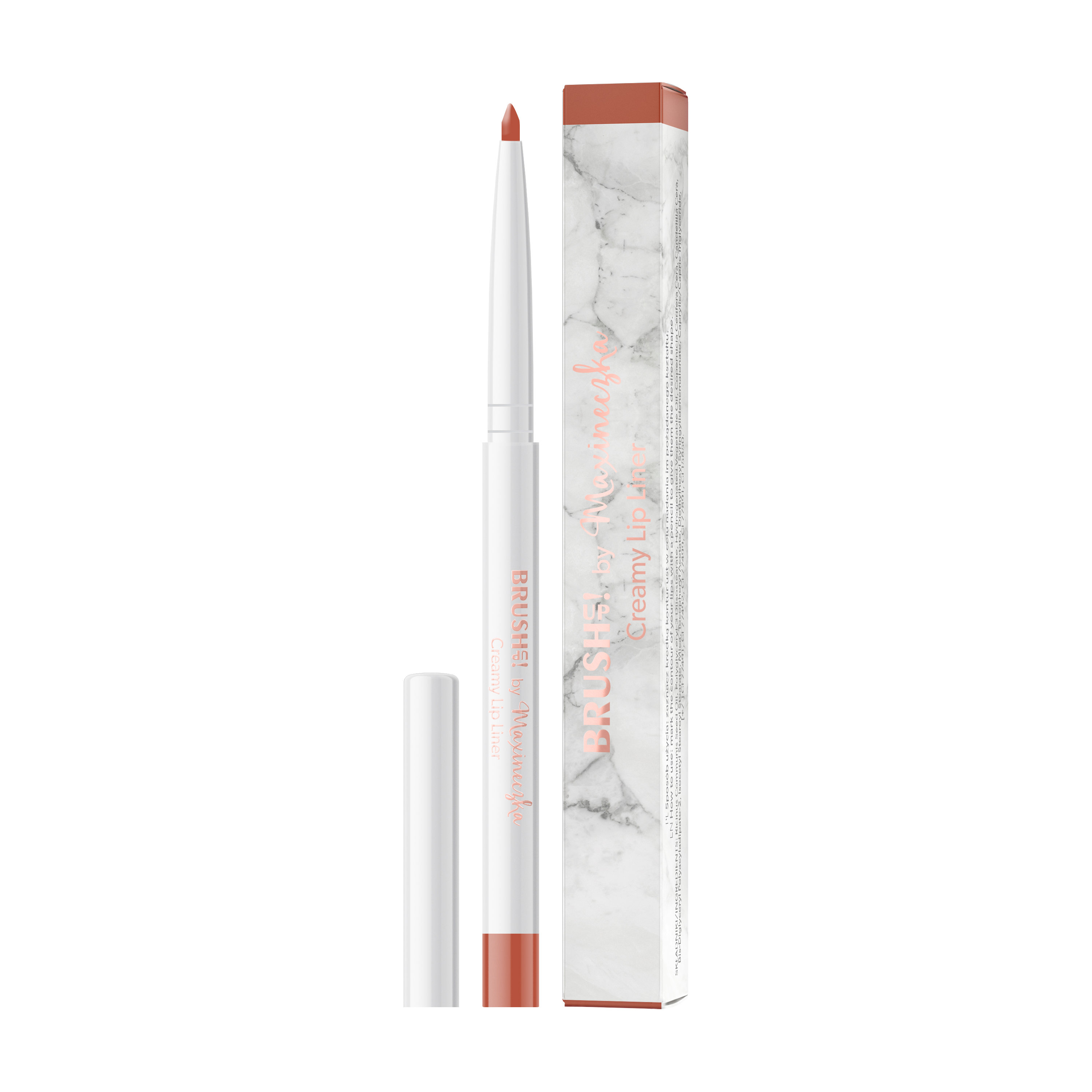 by Maxineczka Creamy Lip Liner Konturówka do Ust 04 Warm Nude 1+1