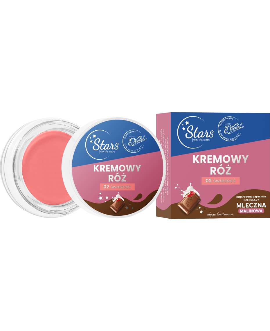 Wedel Kremowy Róż 02 Świeżość