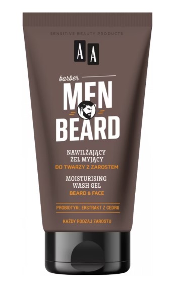 Beard — nawilżający żel myjący do twarzy z zarostem