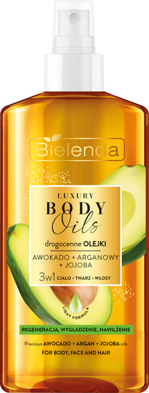 Luxury Body Oil Olejek Awokado 3w1 Regeneracja