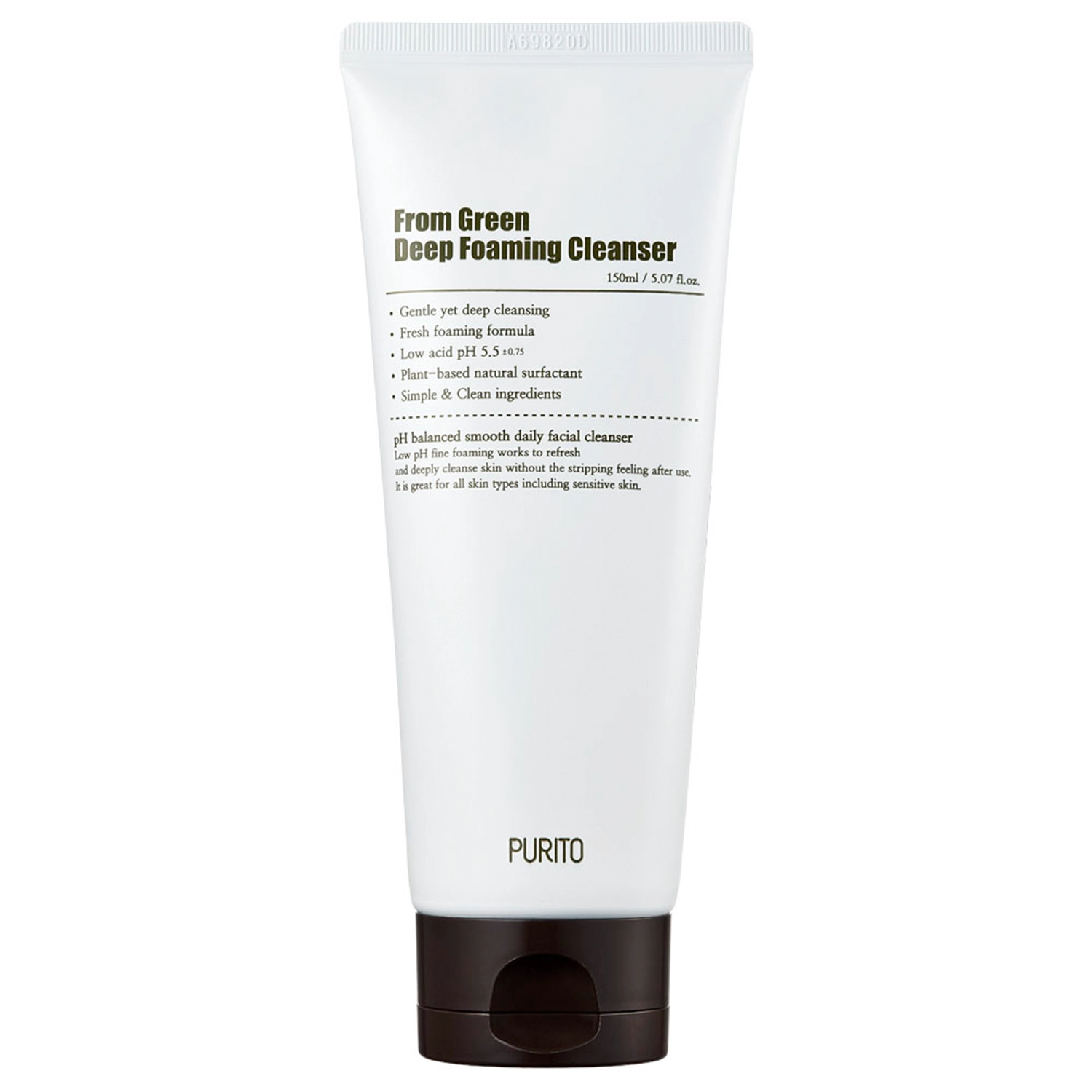 From Green Deep Foaming Cleanser