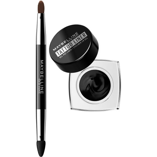 Tattoo Liner Gel Pot + 2-in-1 Profesjonalny Pędzel Eyeliner Nr. 950 - Blackest Black